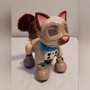 ❤️4/$12 Zoomer Meowzies Interactive Robot Cat Kitten Kitty 2016 by Spin Master